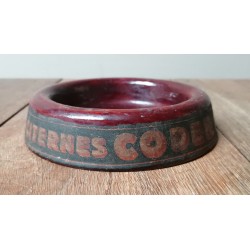 CENDRIER EN MÉTAL ÉMAILLÉE...